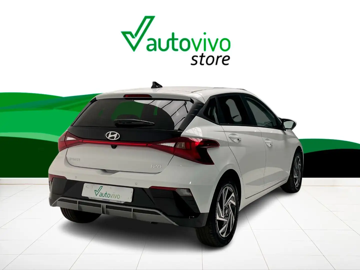 Hyundai i20 1.2 MPI Klass Weiß - 2