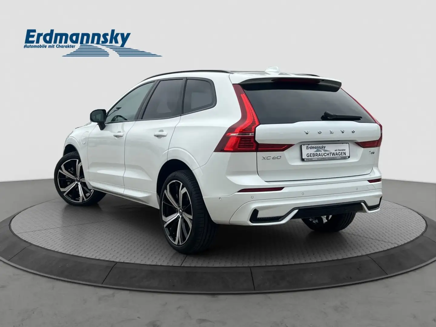 Volvo XC60 Ultra Dark Plug-In Hybrid/Pano/360K/21Zoll Klima Weiß - 2
