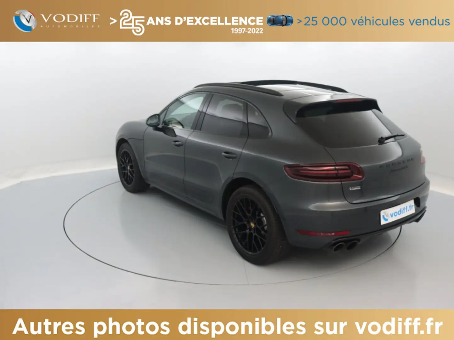 Porsche Macan GTS 360 CV PDK Gris - 2