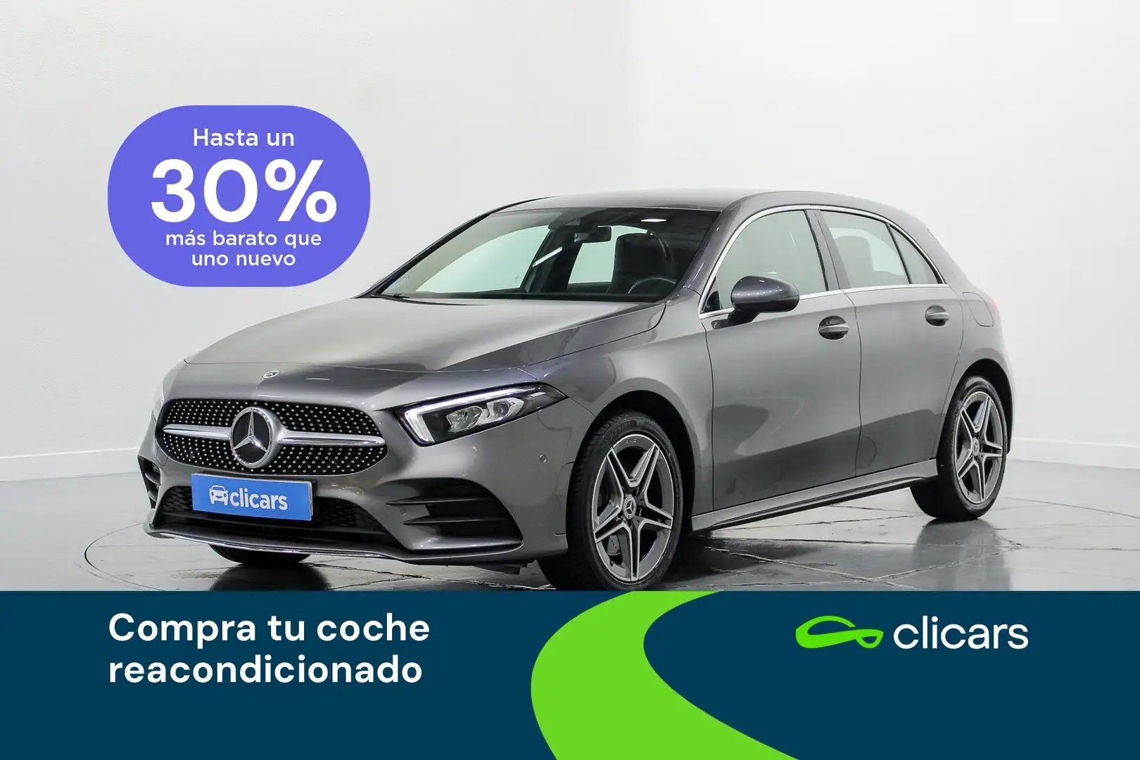 Mercedes-Benz A 250 250e 8G-DCT Gris - 1