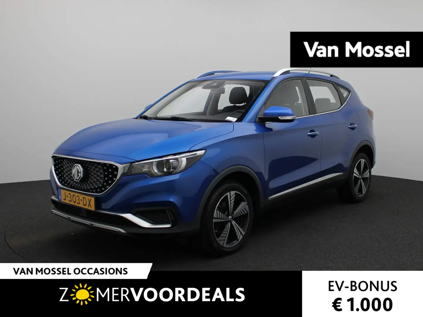 MG ZS MG EV Comfort 45 kWh | NAVIGATIE | APPLE CARPLAY / Azul - 1