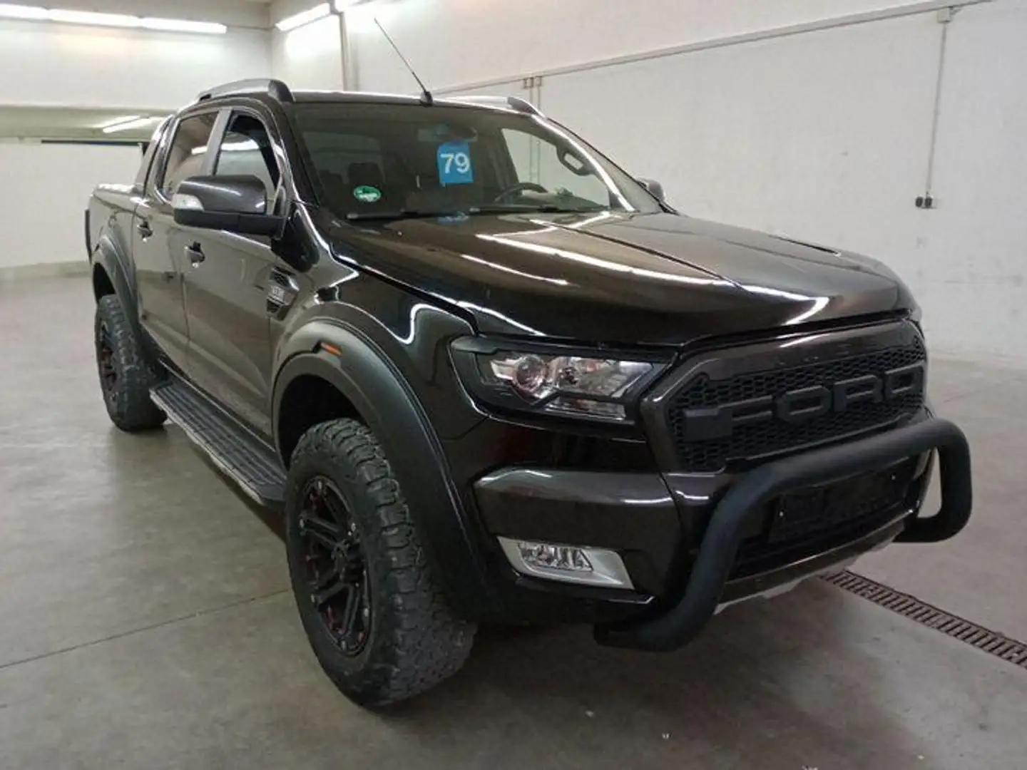 Ford Ranger 3.2 Aut 4x4 Wildtrak AHK+StylingPaket Black - 2