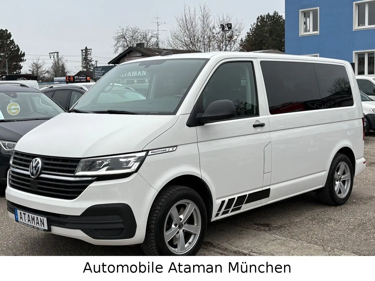 Volkswagen T6 Multivan T6.1 2.0 TDI Multivan *4Motion* / LED / 6-Sitze Weiß - 2