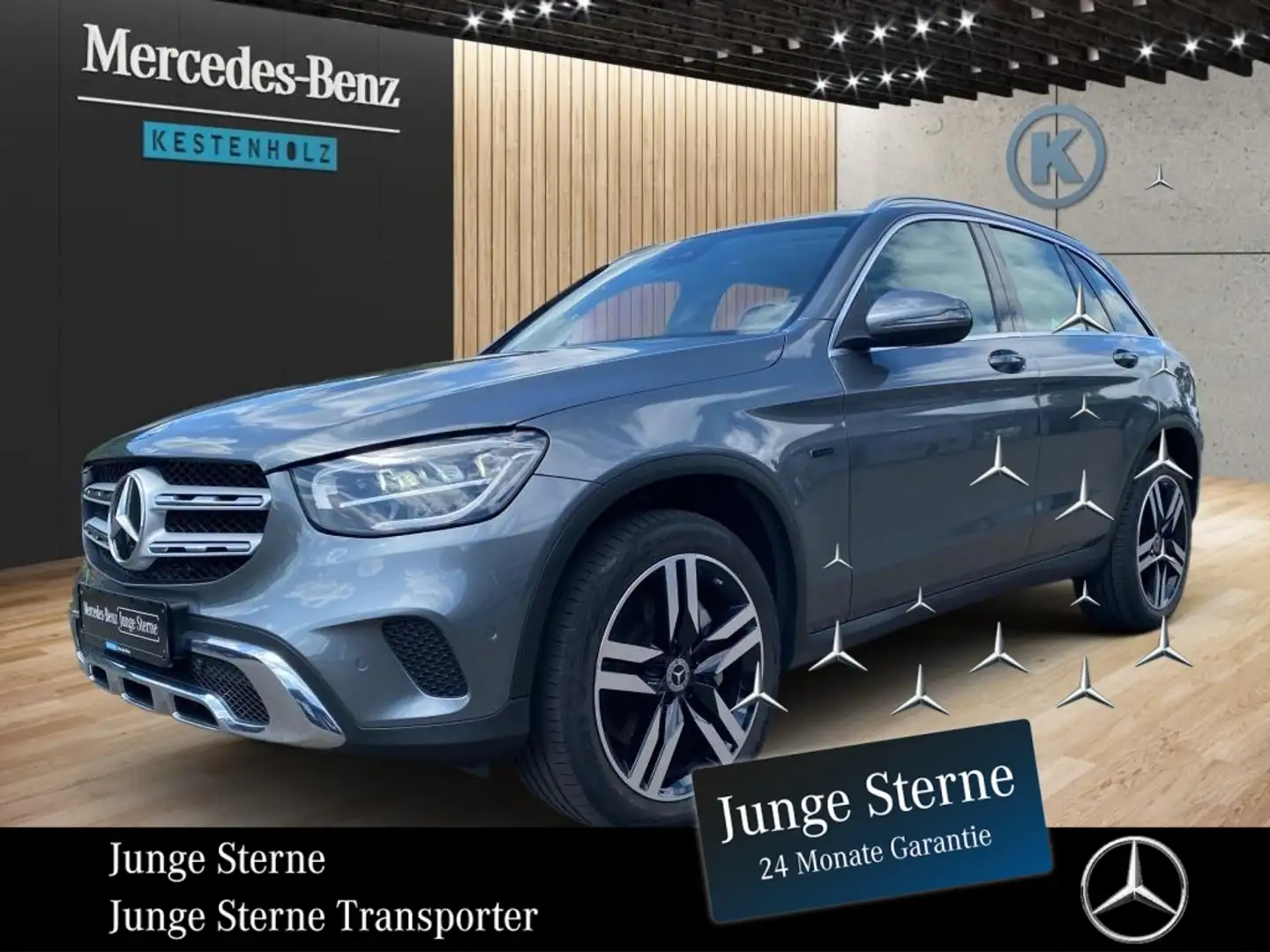 Mercedes-Benz GLC 300 e 4M *PANO*AHK*MBUX*KAMERA*NAVI*STHZ* Gri - 1