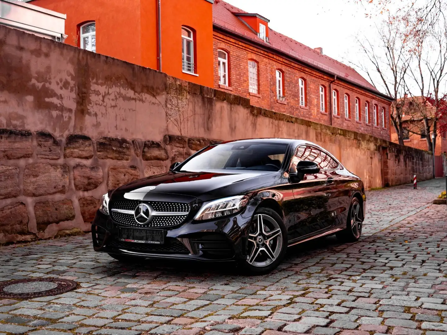 Mercedes-Benz C 180 C Coupe AMG Kamera Automatik Schwarz - 1