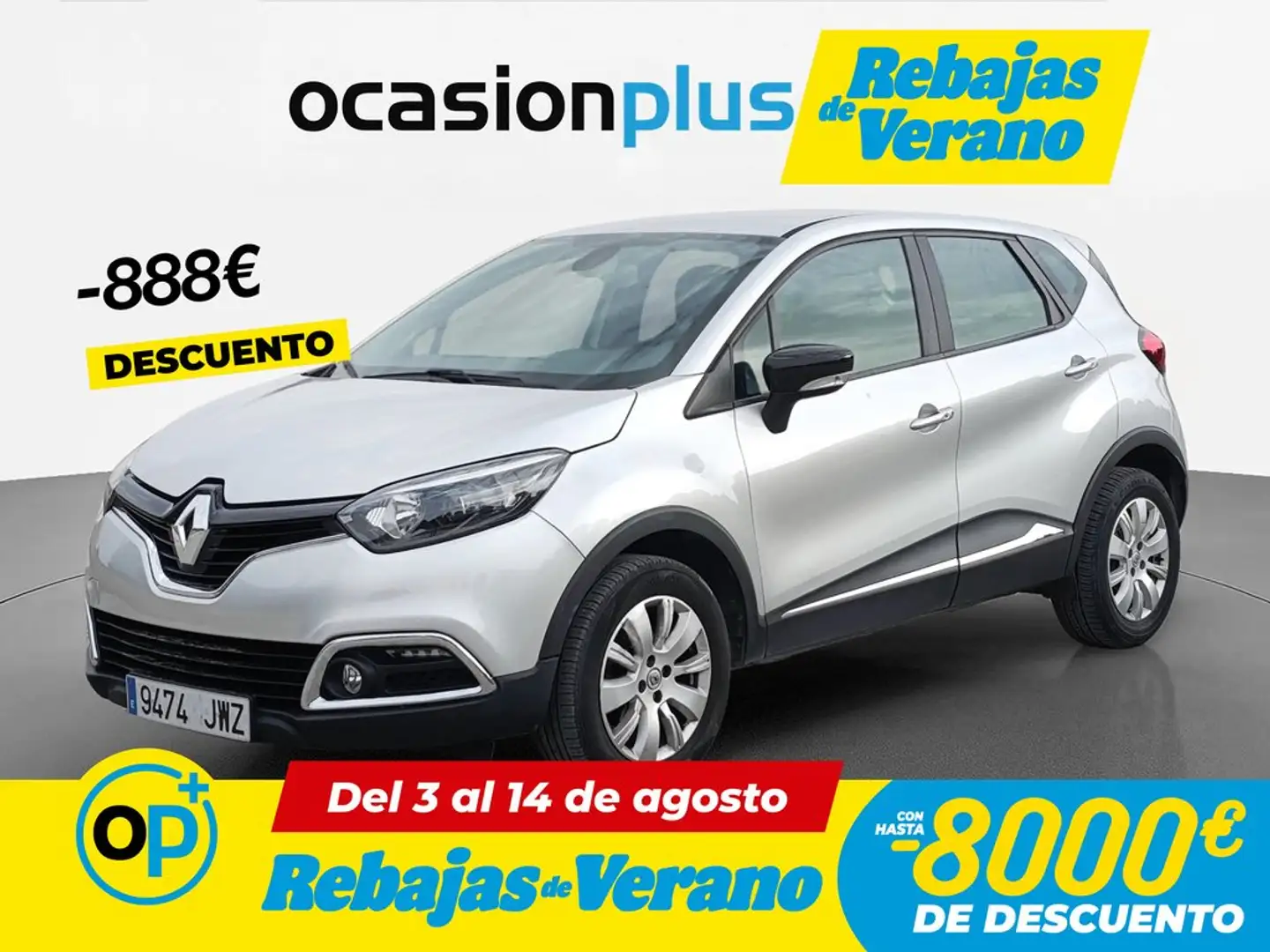 Renault Captur TCe Energy Intens 66kW Gris - 1
