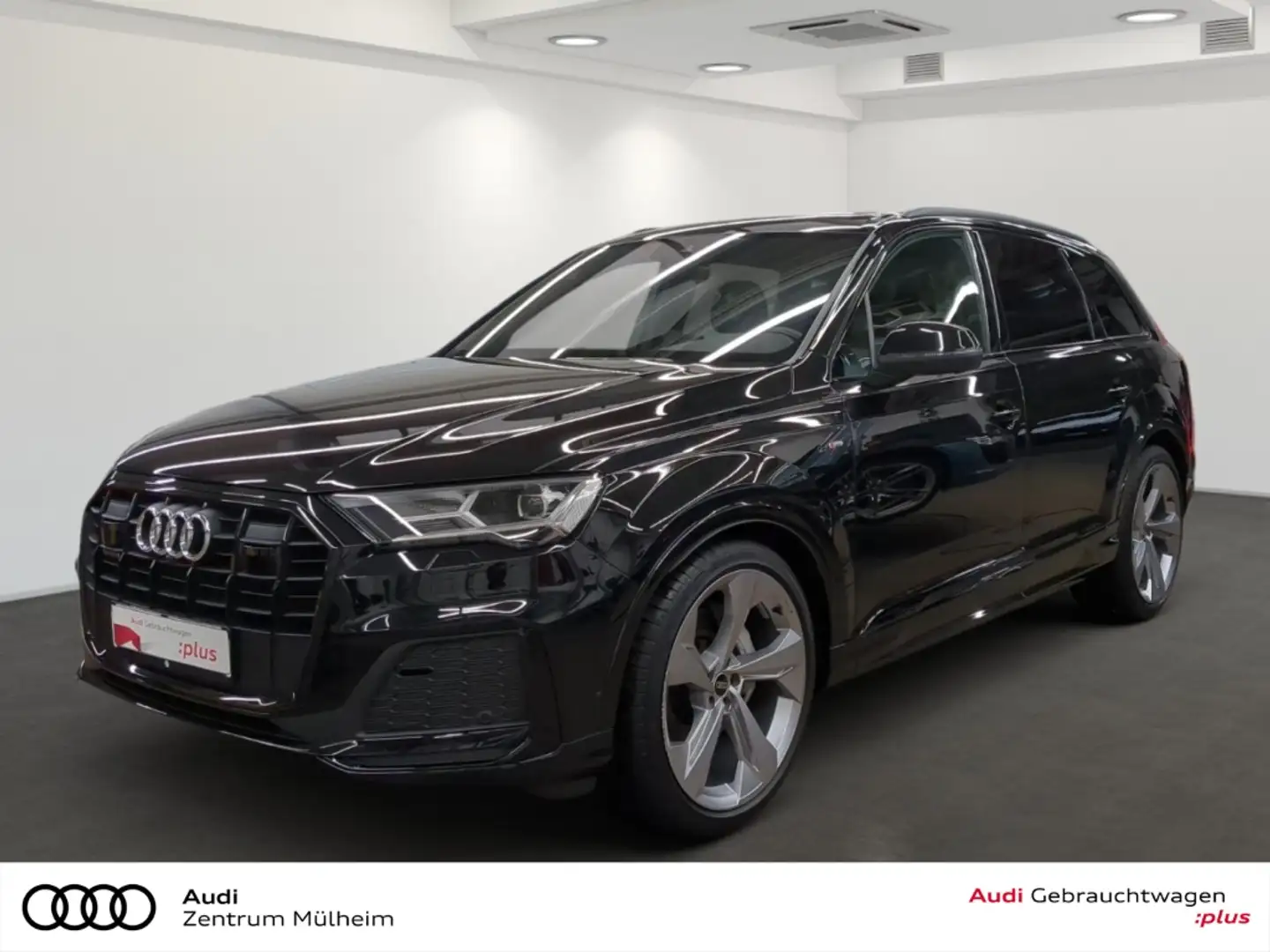 Audi Q7 50 TDI quattro S line Pano Navi Matrix LED ACC Schwarz - 1