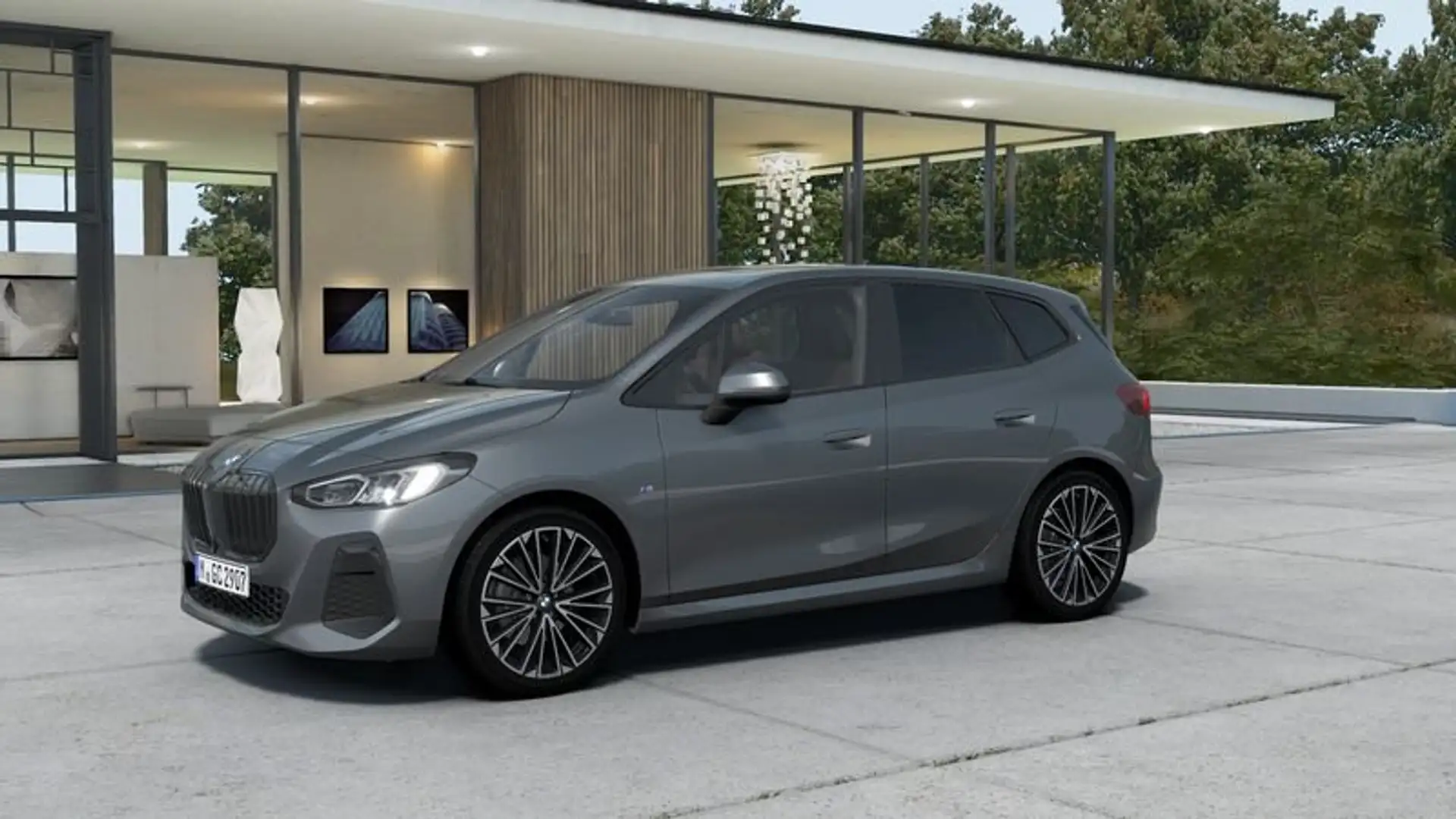 BMW 218 218d Active Tourer Msport Grigio - 1