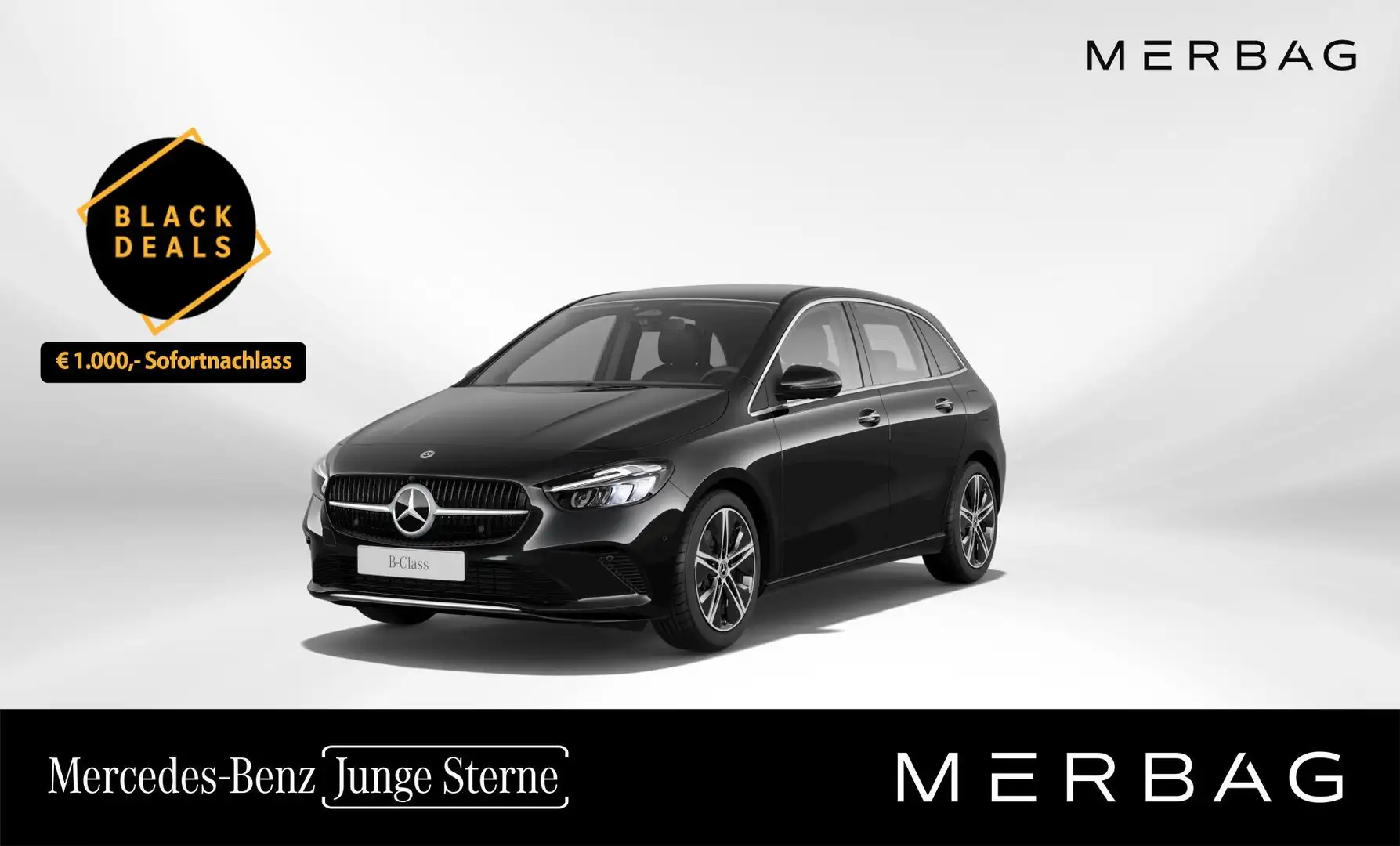Mercedes-Benz B 220 4MATIC Schwarz - 1