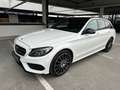 Mercedes-Benz C 400 T 4MATIC AMG Line Aut. Weiß - thumbnail 1