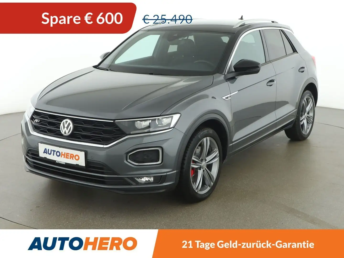 Volkswagen T-Roc 1.5 TSI ACT Sport R-Line Grau - 1