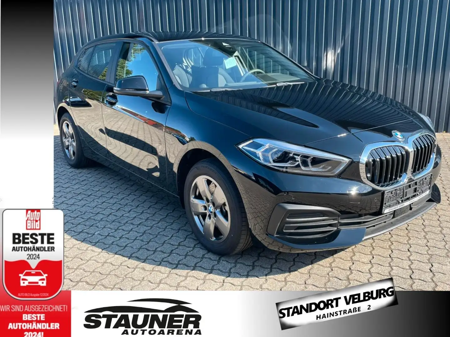BMW 118 i 5-Türer/ LED/Navi/Sitzheizung/CarPlay/DAB Schwarz - 1
