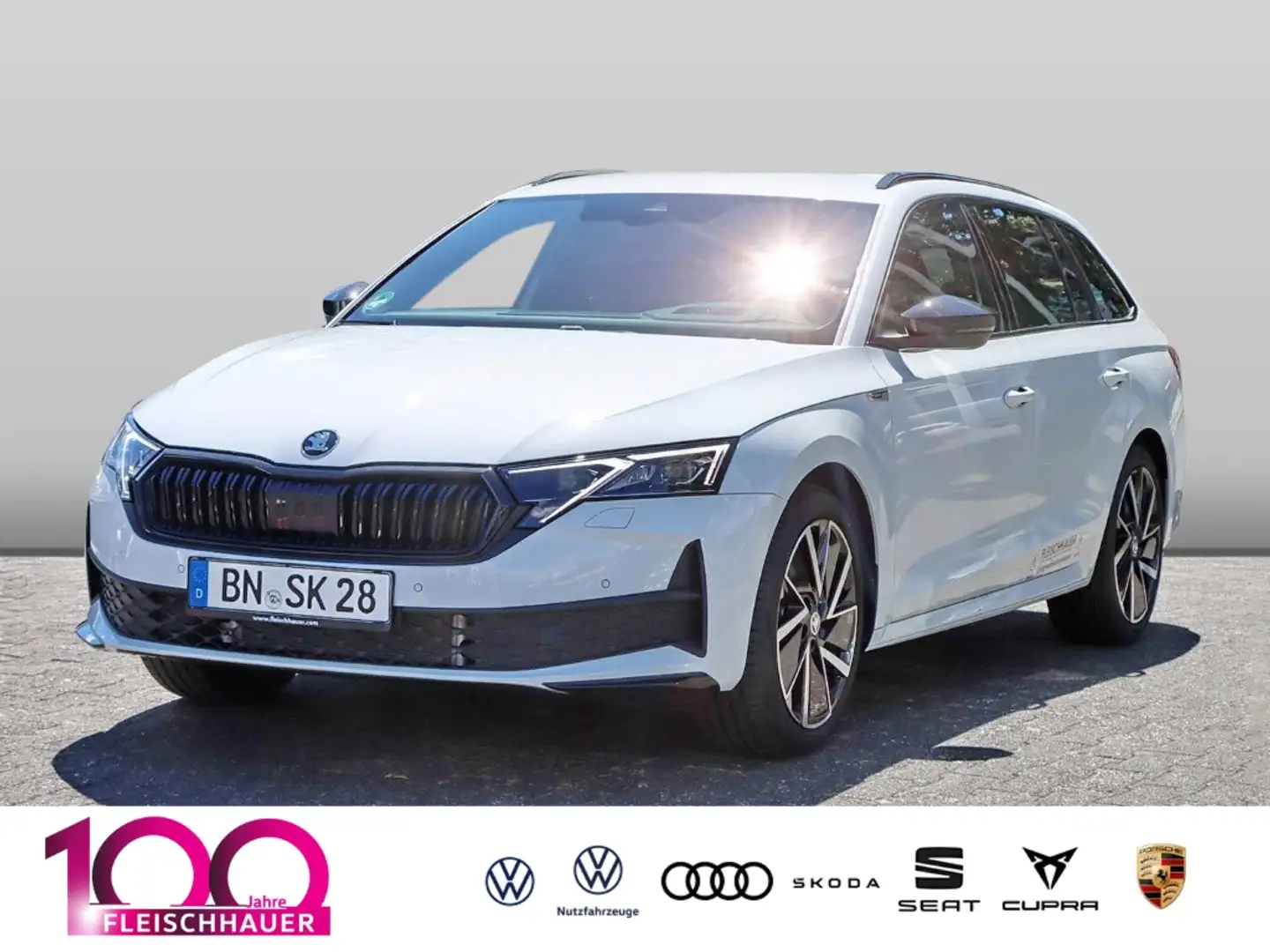 Skoda Octavia Combi 2.0TDI Sportline Assistenzpaket Kamera Weiß - 1