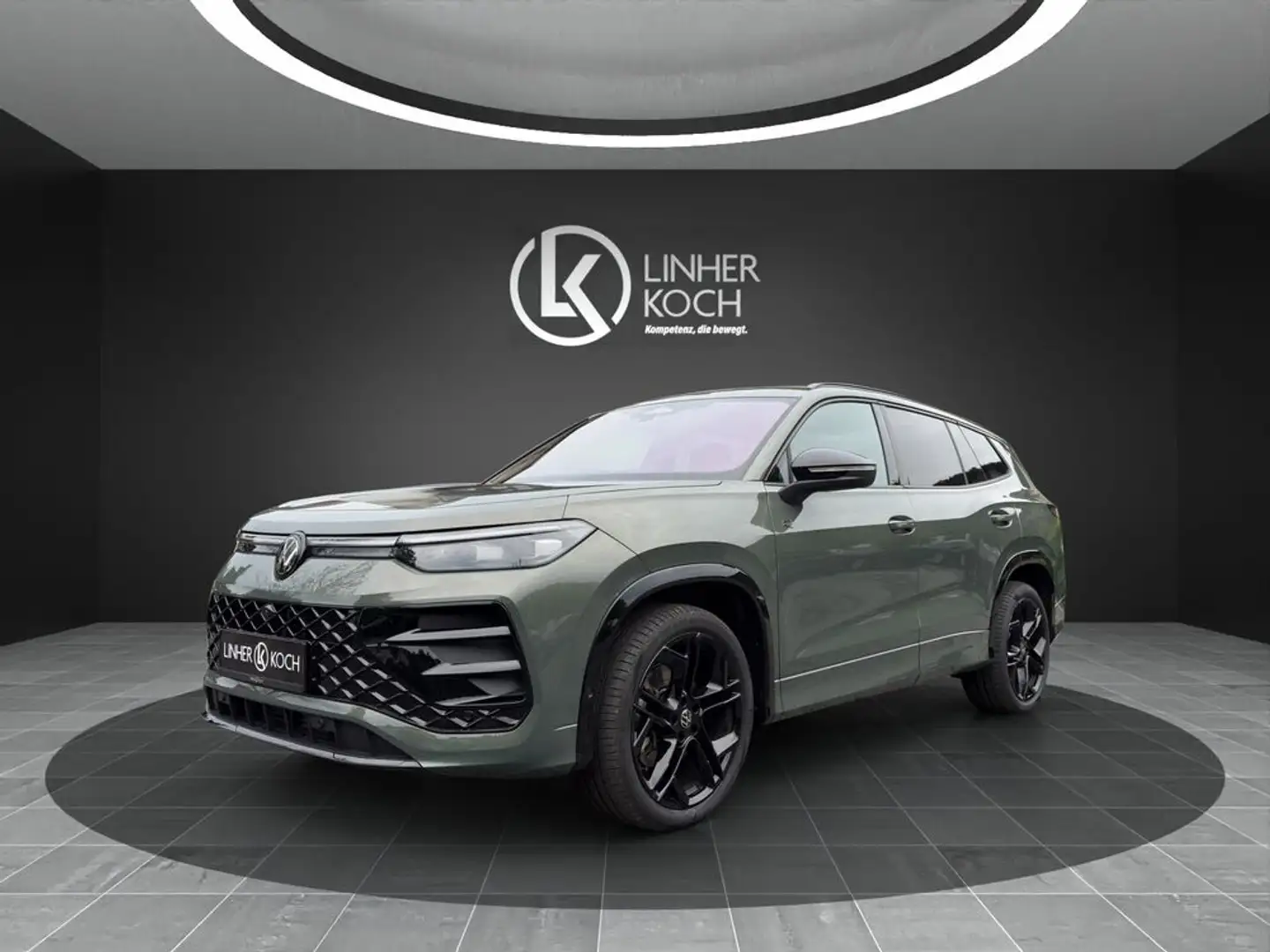 Volkswagen Tayron Sport TDI 4Motion ''7-Sitzer+Lederpaket+uvm'' Grün - 1