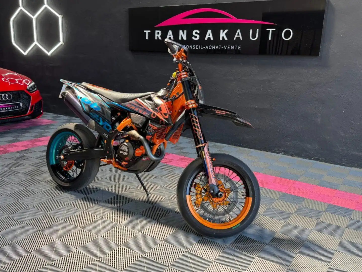 KTM SIX DAYS SUPERMOTARD ~ Freinage BERINGER ~ Full Ca Or - 1