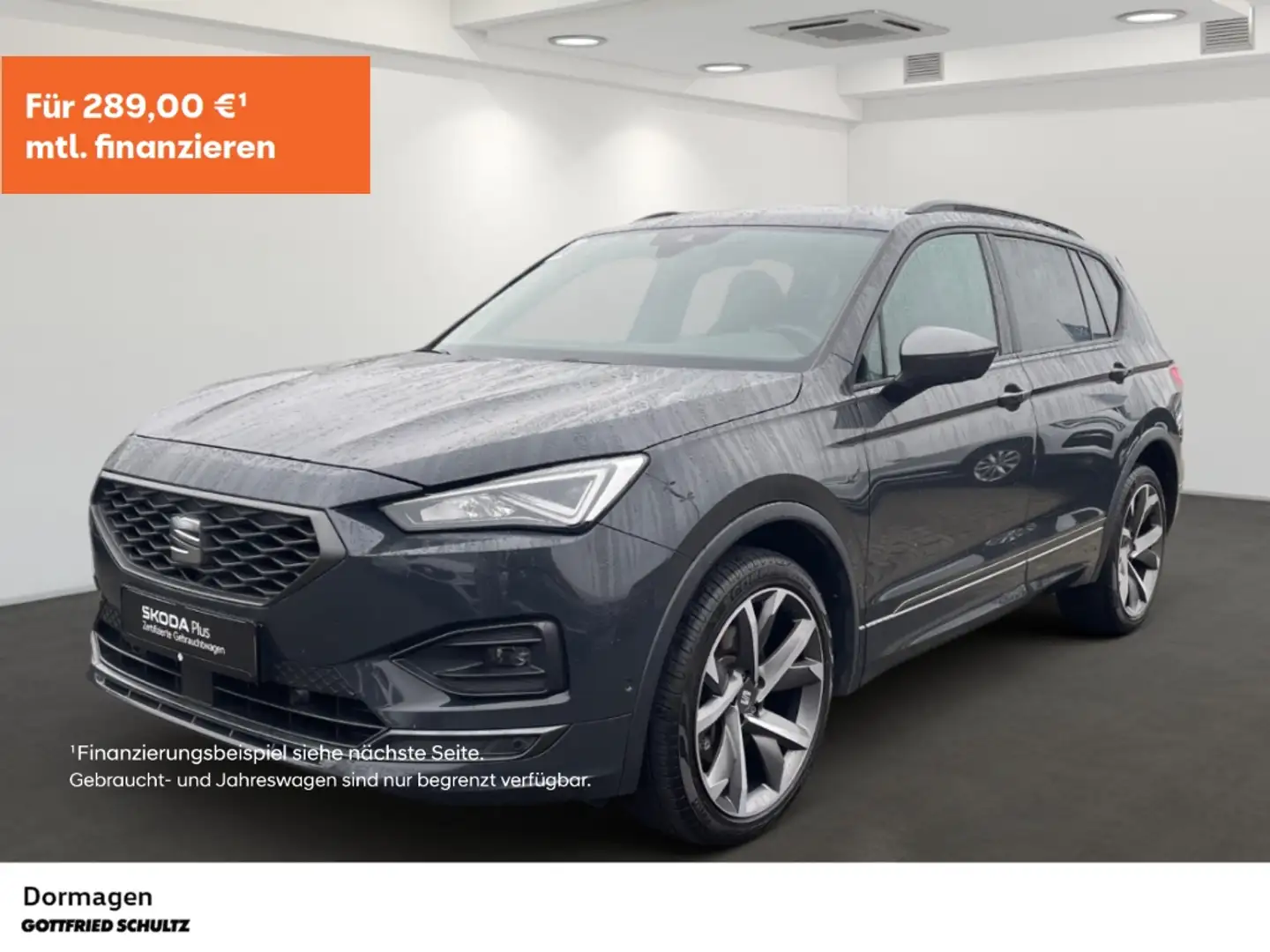 SEAT Tarraco FR 2.0 TDI DSG AHK STANDHZ. 4DRIVE NAVI LED DCC Grigio - 1