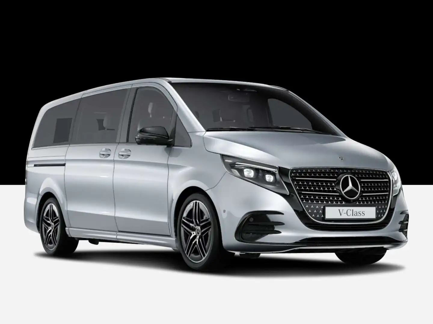 Mercedes-Benz V 300 V 300 d AVANTGARDE Lang  AMG Line/Basic/Navi/Klima Zilver - 1