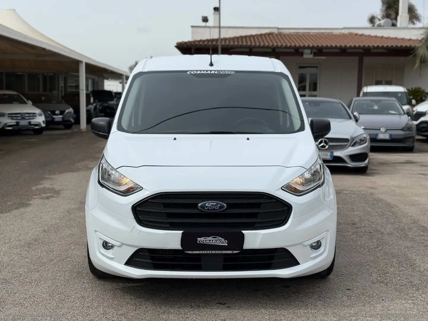 Ford Transit Connect Tran.Con. MAXI 3 POSTI 1.5TDCi 100 Blanc - 2
