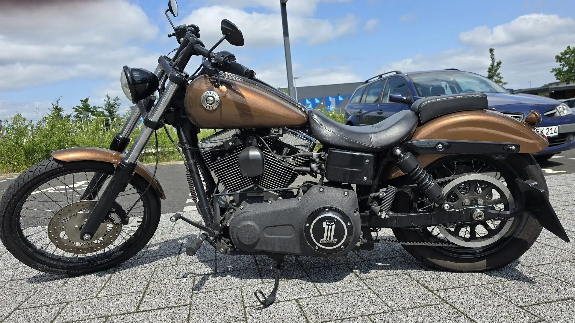 Harley-Davidson Dyna Wide Glide FXDWG Braun - 1