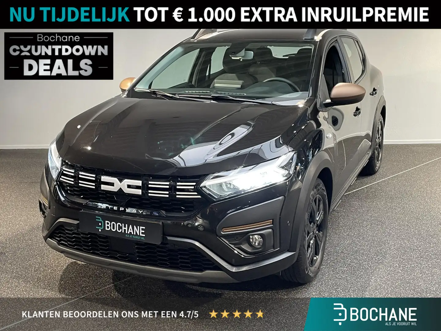 Dacia Sandero Stepway 1.0 TCe 100 ECO-G Up&Go | Navigatie | Came Noir - 1