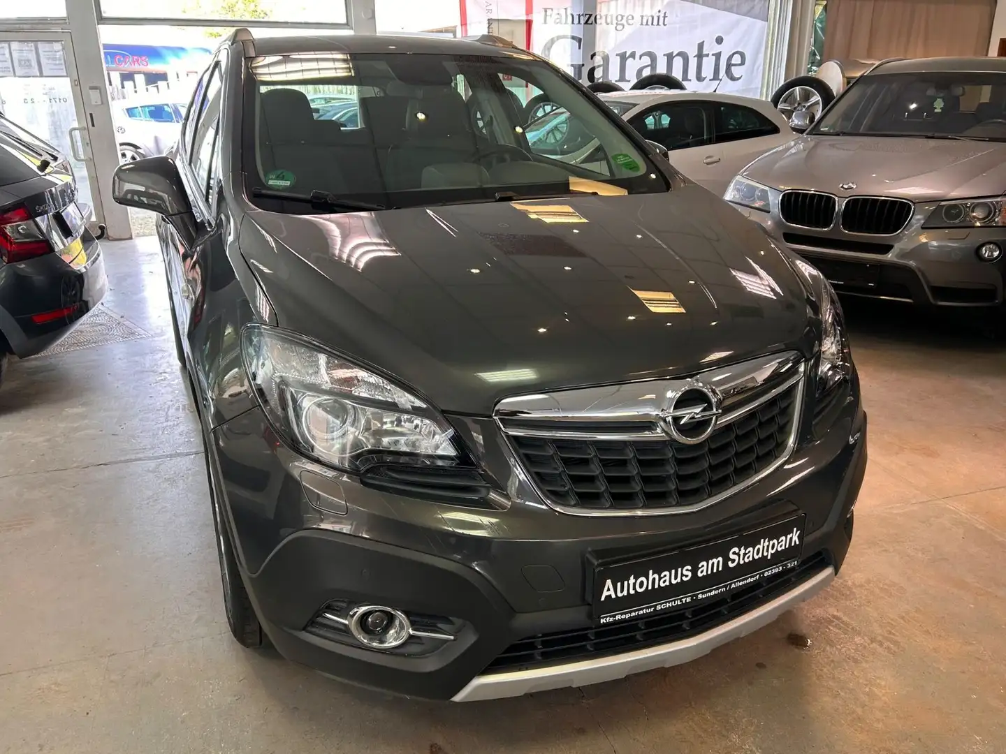 Opel Mokka Innovation ecoFlex 4x4-Leder-Navi-Kamera Grau - 2
