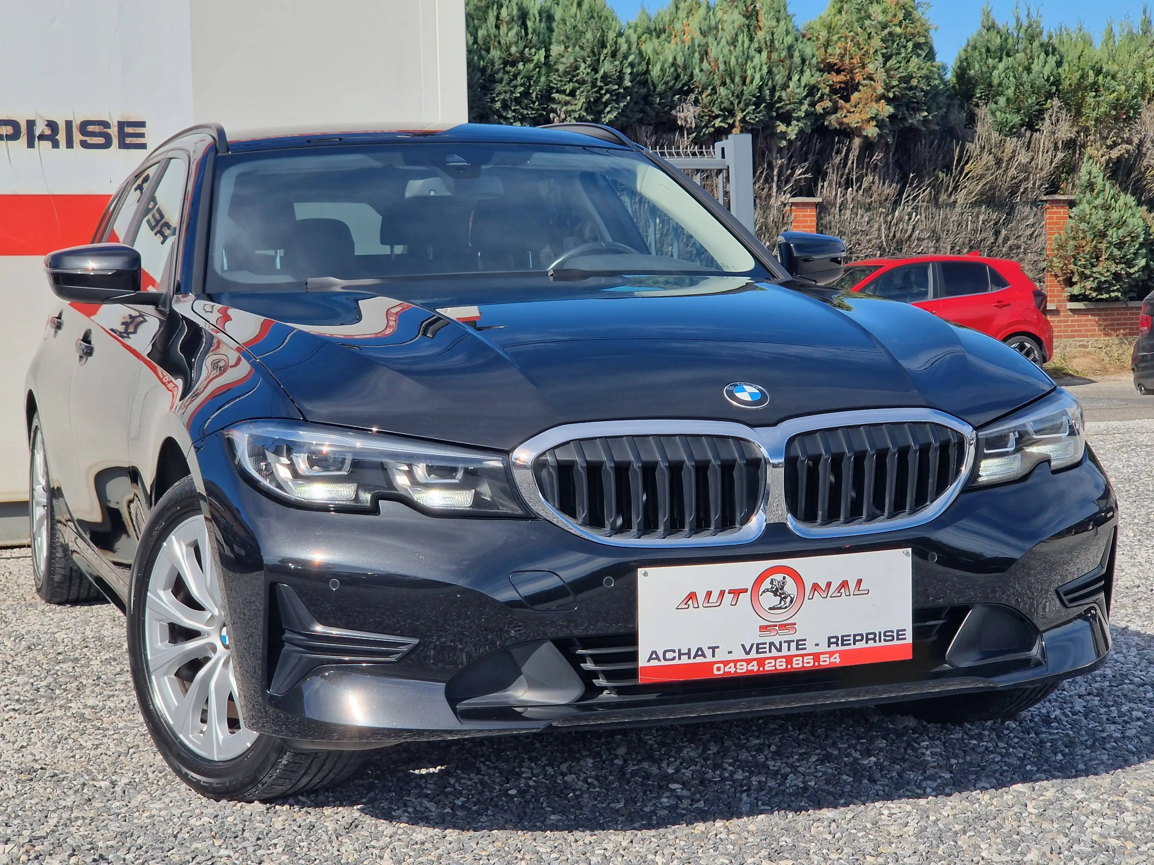 BMW 318 D Touring*CARNET*XENON*GPS*CUIR*PDC*CARPLAY — photo 2