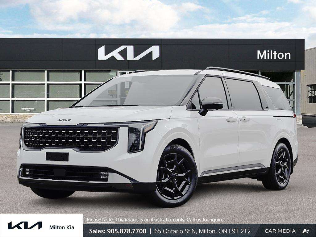 White 2026 Kia Carnival Minivan 8-Speed Automatic