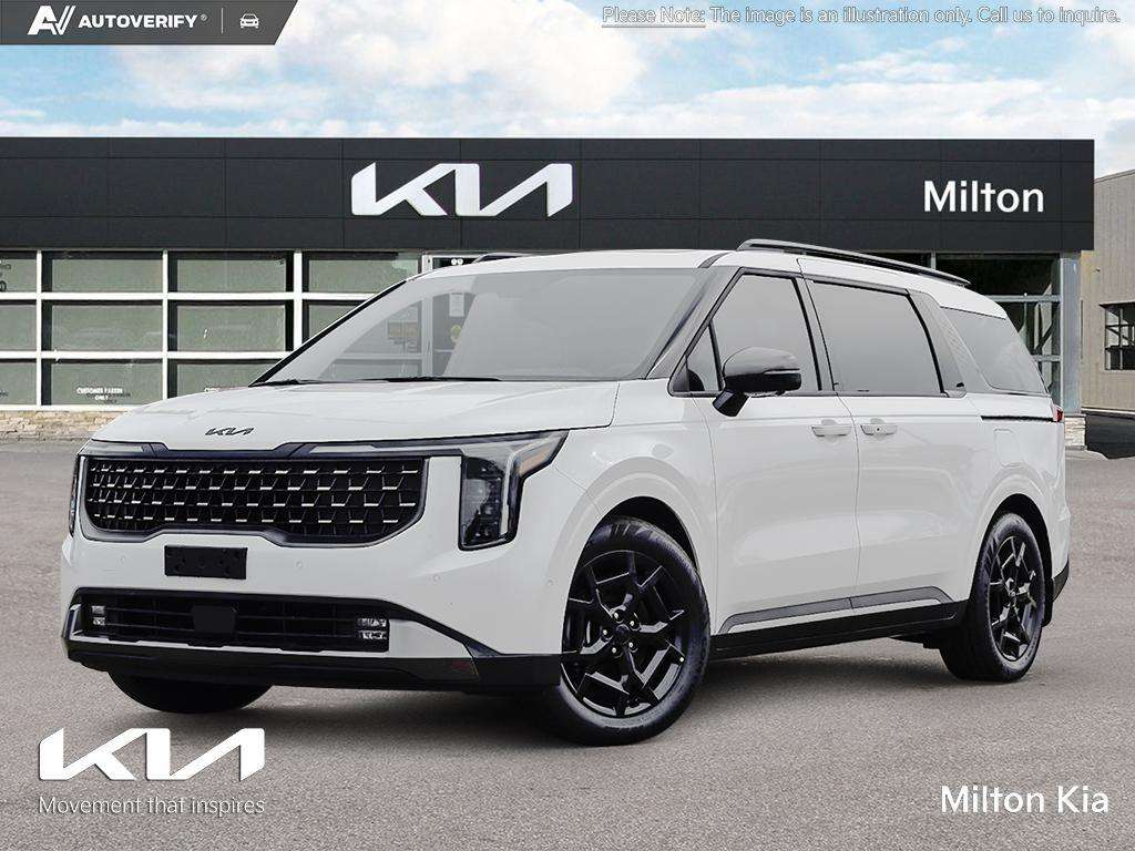 White 2026 Kia Carnival Minivan 8-Speed Automatic