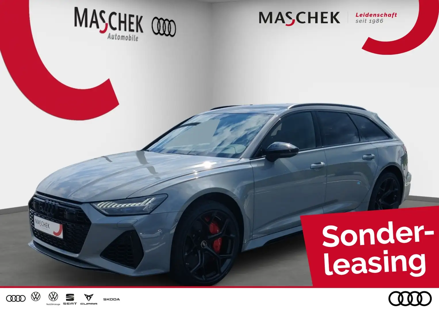 Audi RS6 Avant performance Keramik 305 HDMatrix b+O Grau - 1