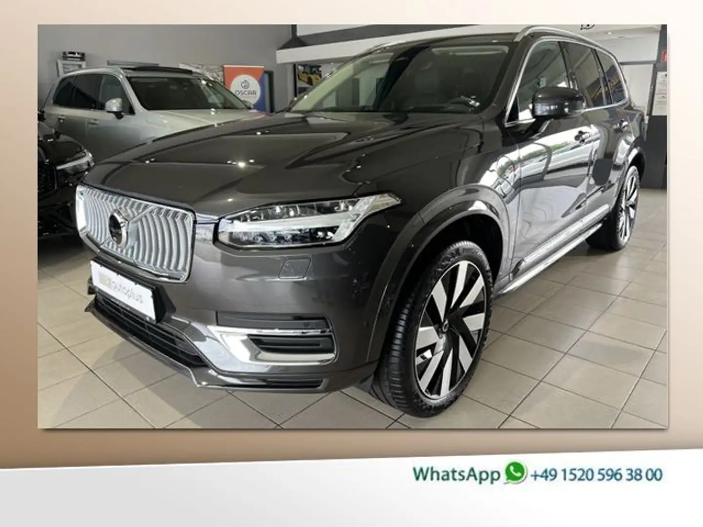 Volvo XC90 T8 Ultimate Bright Recharge AWD UPE101K Grijs - 1