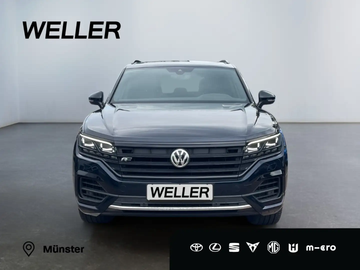 Volkswagen Touareg 3.0 V6 TSI 4M *R-Line*AHK*Luftfed*Standhz* Blau - 2