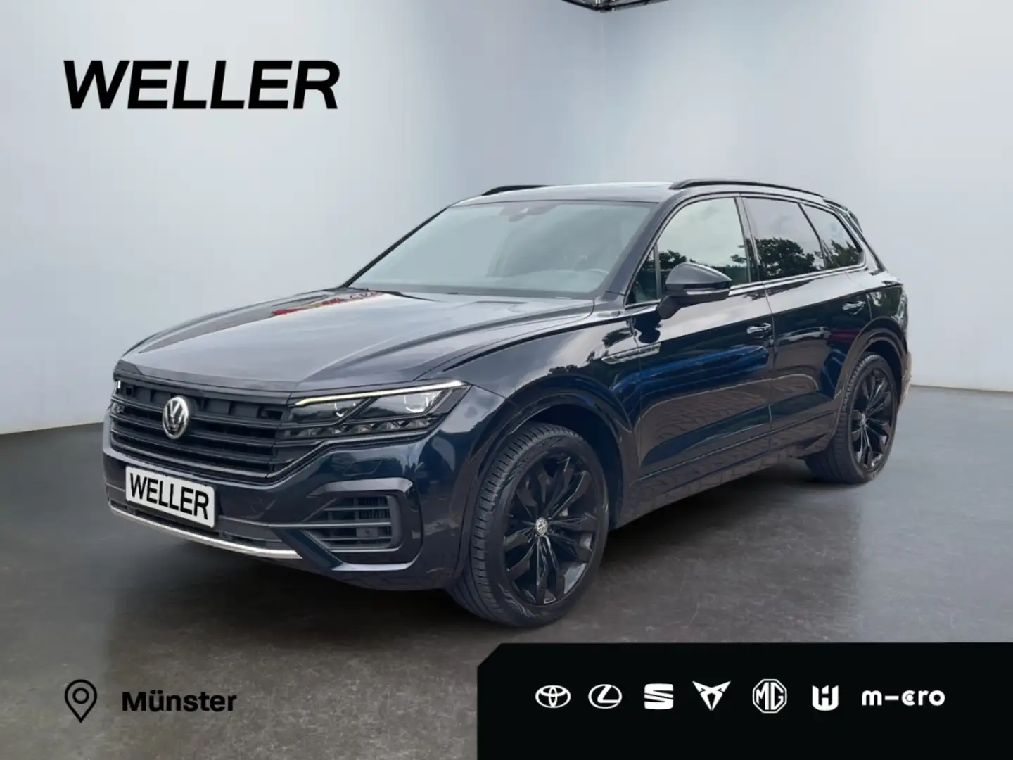 Volkswagen Touareg 3.0 V6 TSI 4M *R-Line*AHK*Luftfed*Standhz* Blau - 1