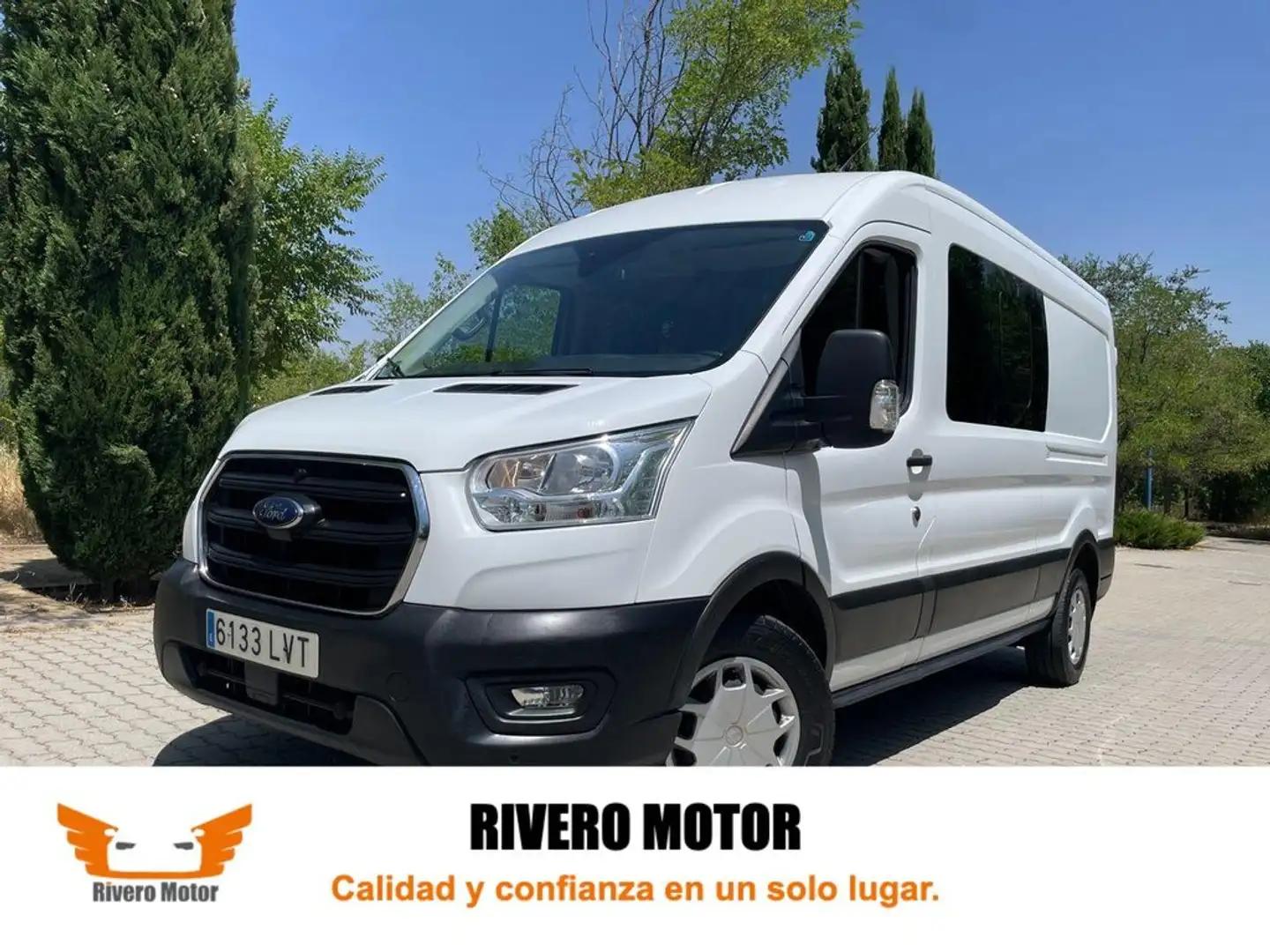 Ford Transit 350 96kW L3H2 Mixta Trend Delantera Weiß - 1