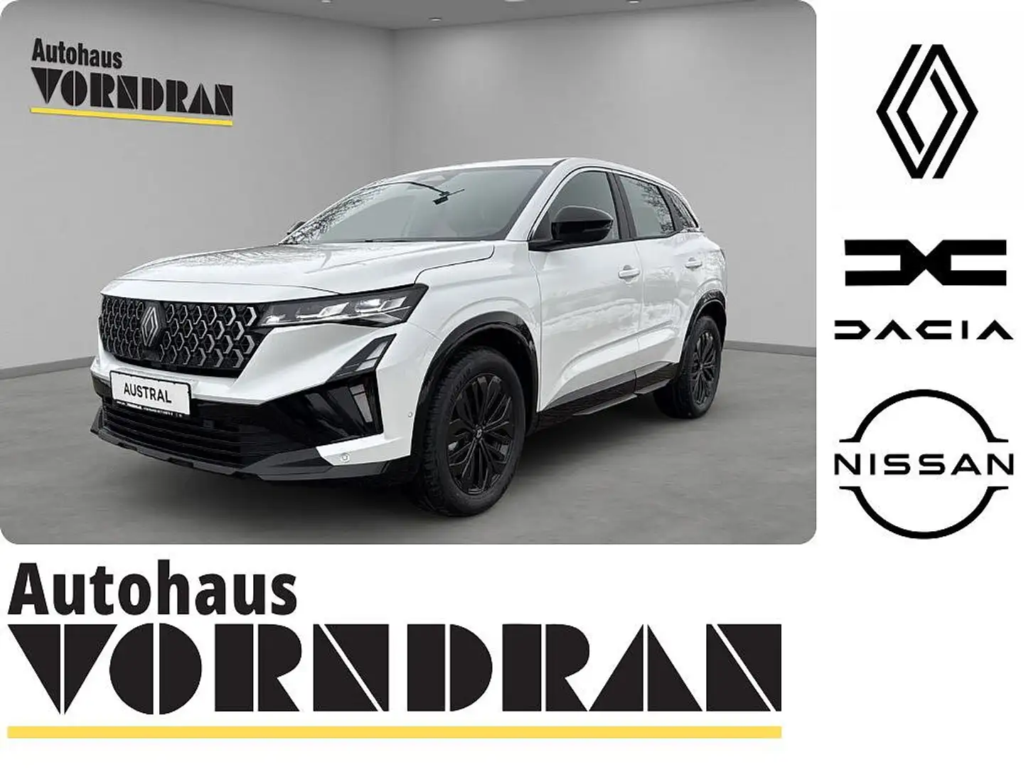 Renault Austral Evolution MH150AT SHZ PDCvo+hi+Kamera Weiß - 1