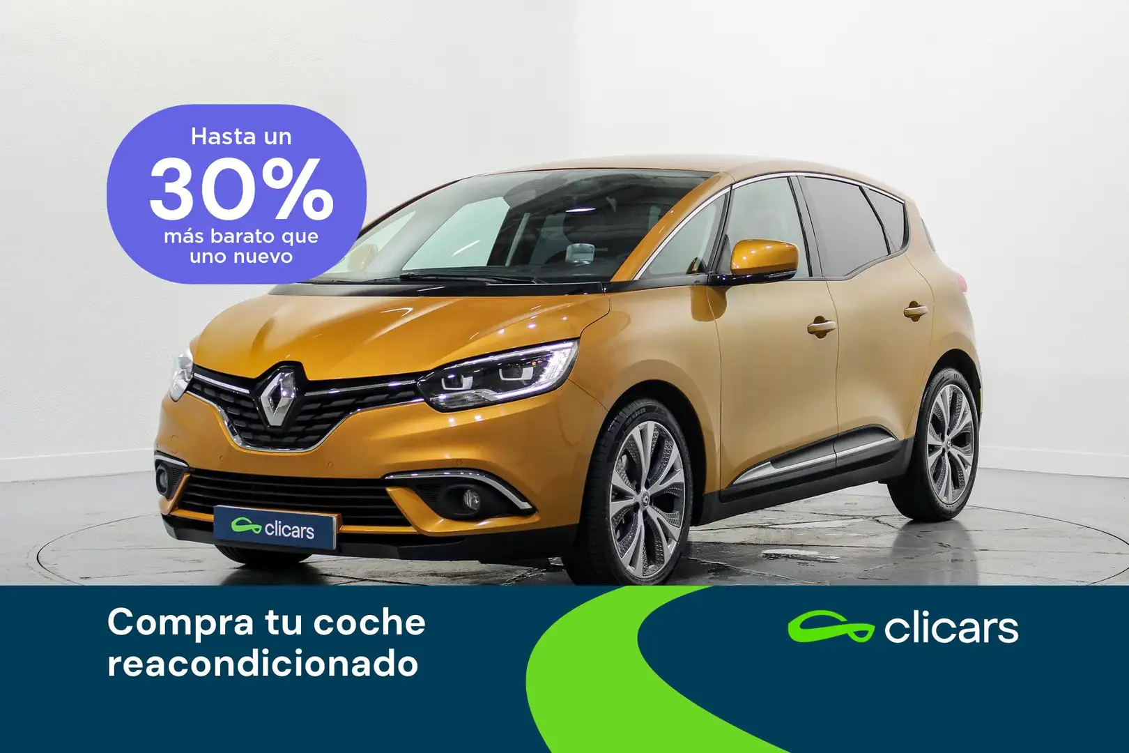Renault Scenic 1.6dCi Zen 96kW Naranja - 1