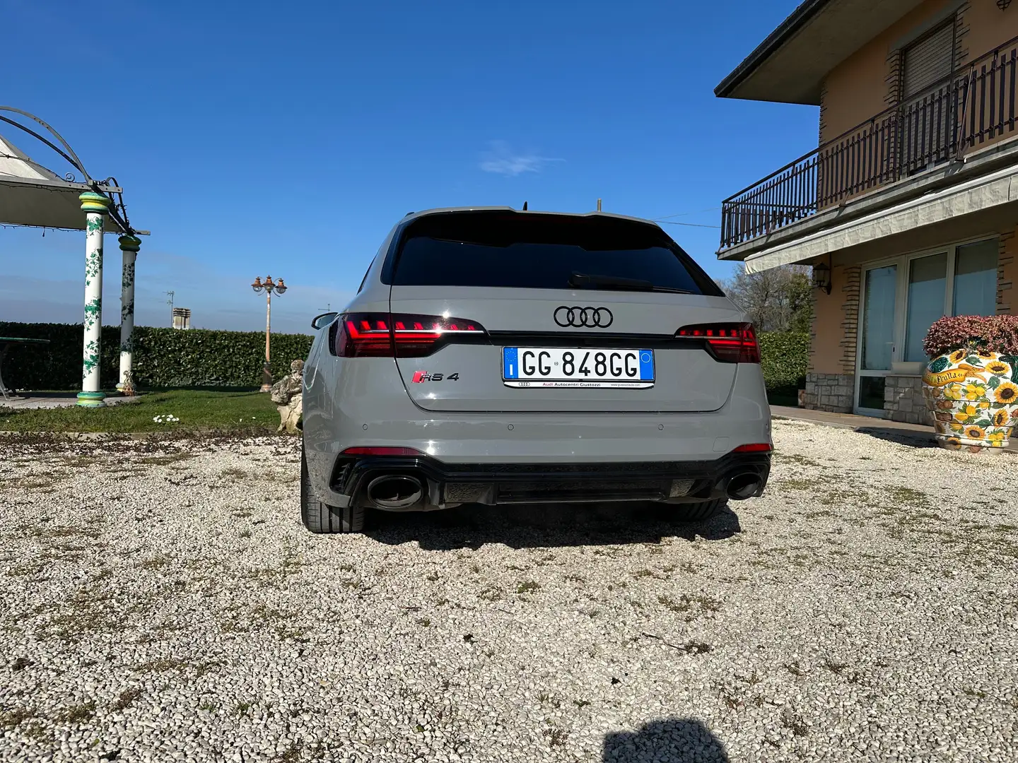 Audi RS4 A4 V 2019 Avant Avant 2.9 tfsi quattro 450cv Gris - 1