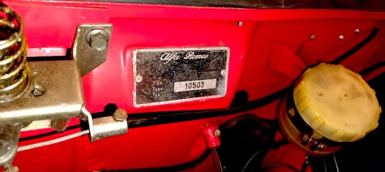 Alfa Romeo Spider OSSO DI SEPPIA 1600, foto 12