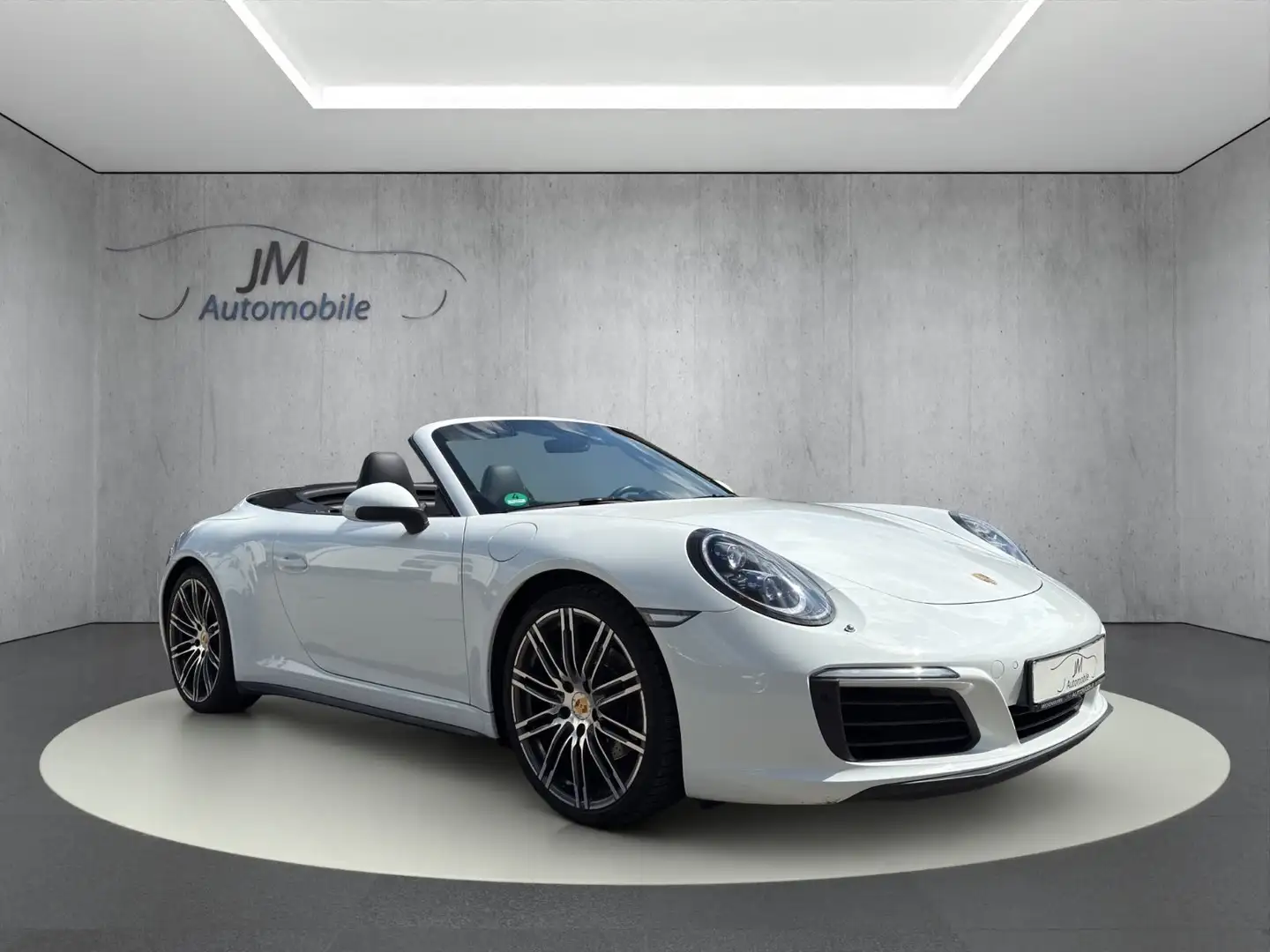 Porsche 991 911 Carrera 4 Cabriolet Sport Chrono Approved Weiß - 1