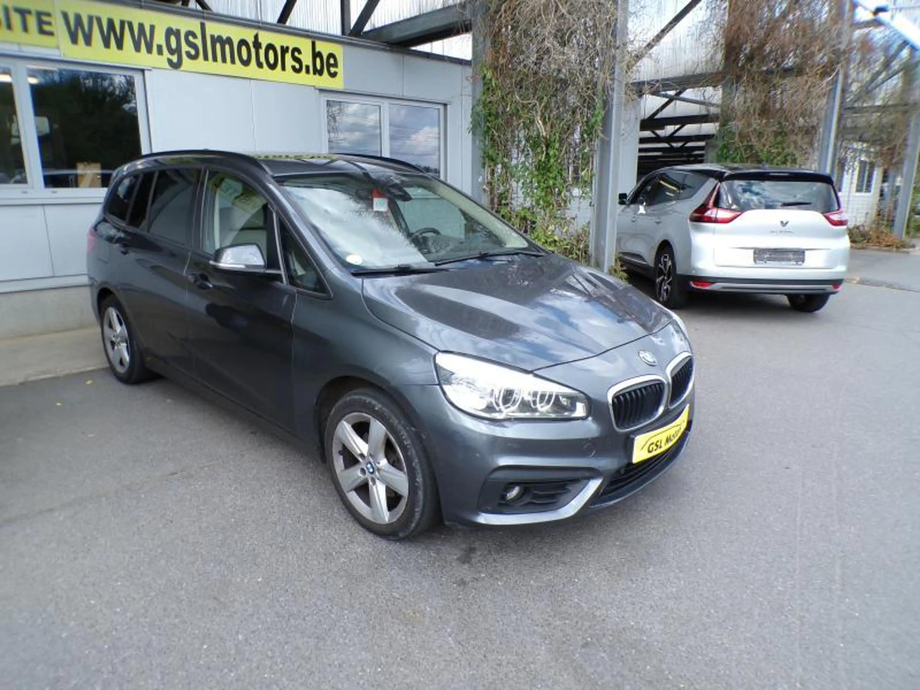 BMW 216 Gran Tourer 1.5 115cv gris 04/17 Airco GPS Cruise — photo 3