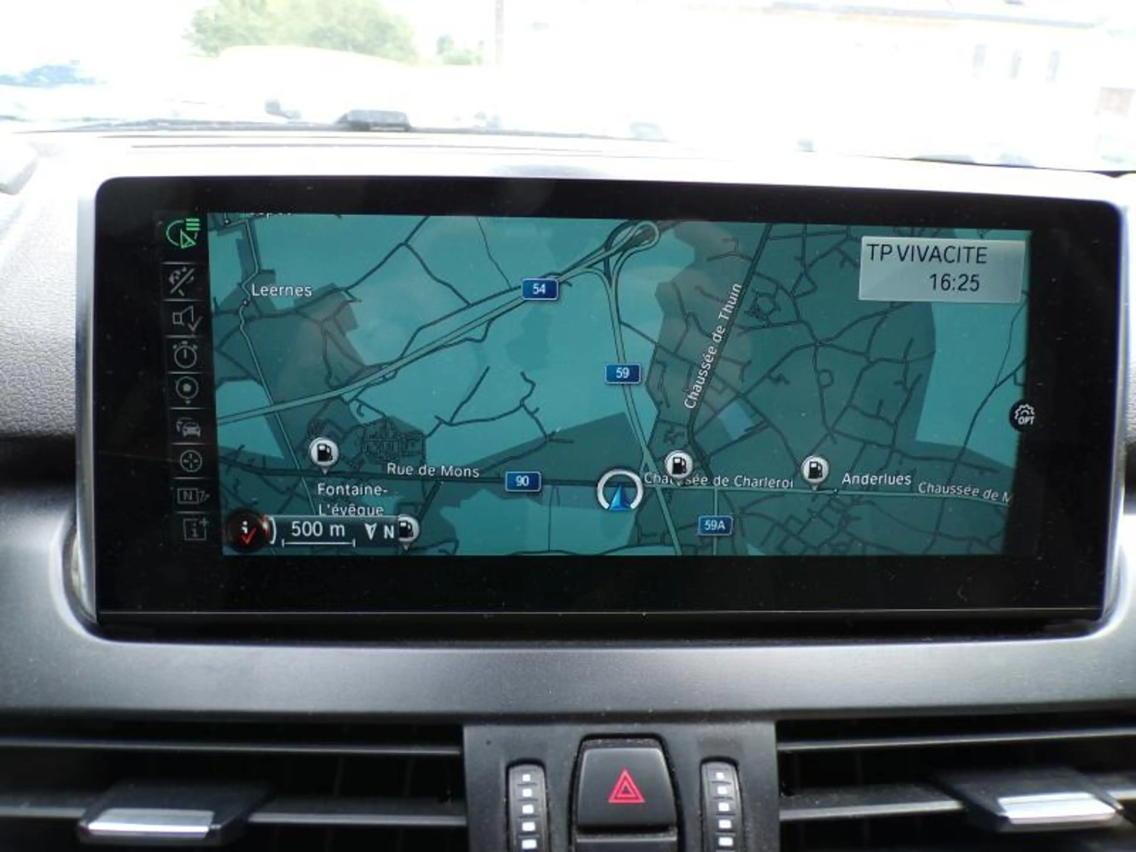BMW 216 Gran Tourer 1.5 115cv gris 04/17 Airco GPS Cruise — photo 9