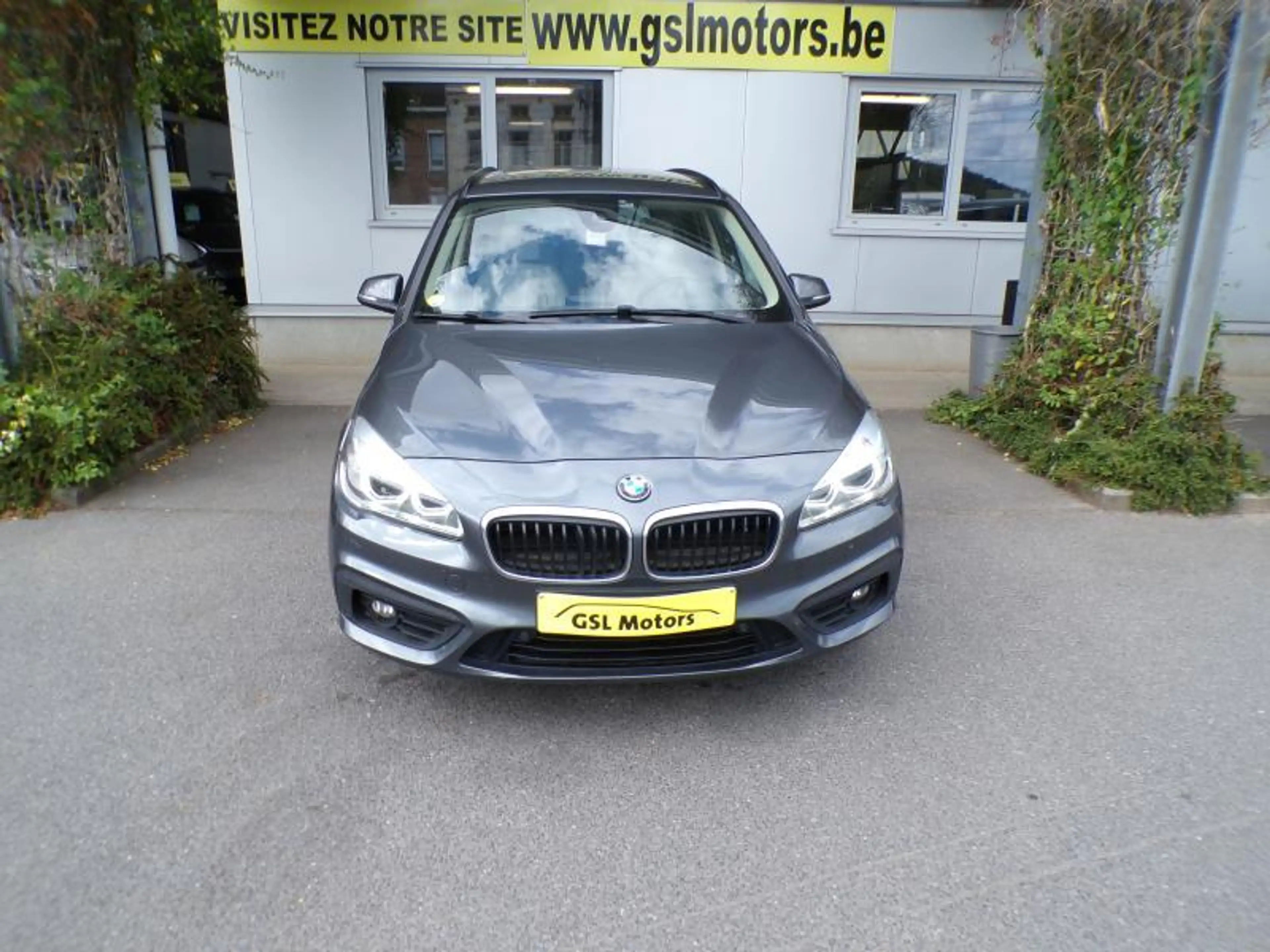 BMW 216 Gran Tourer 1.5 115cv gris 04/17 Airco GPS Cruise — photo 2