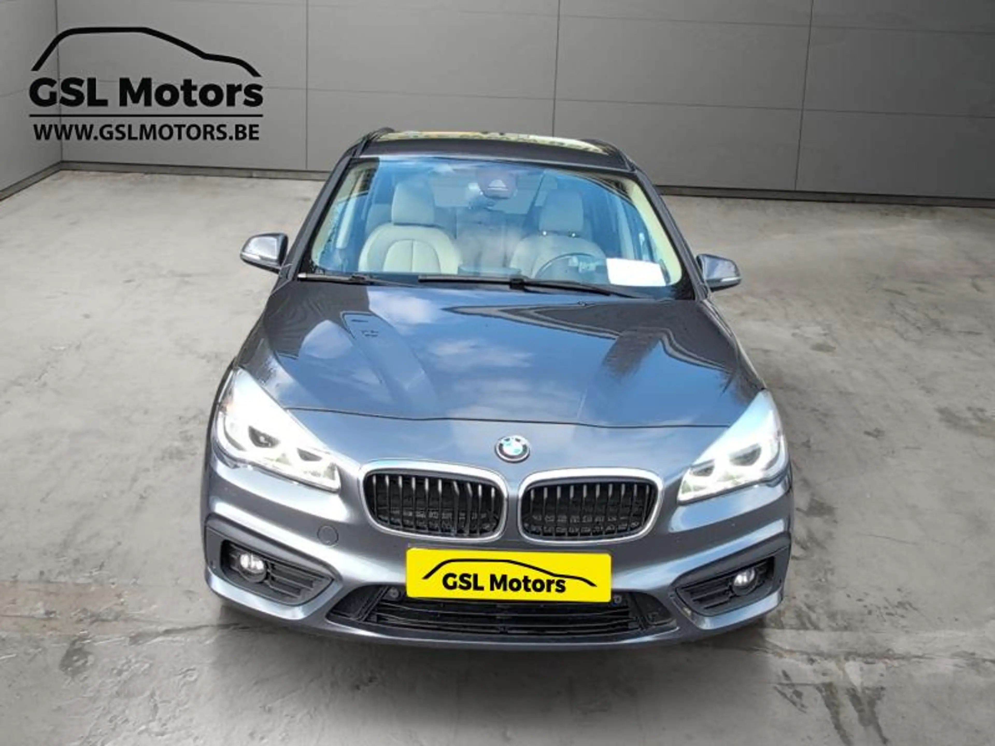 BMW 216 Gran Tourer 1.5 115cv gris 04/17 Airco GPS Cruise — photo 2