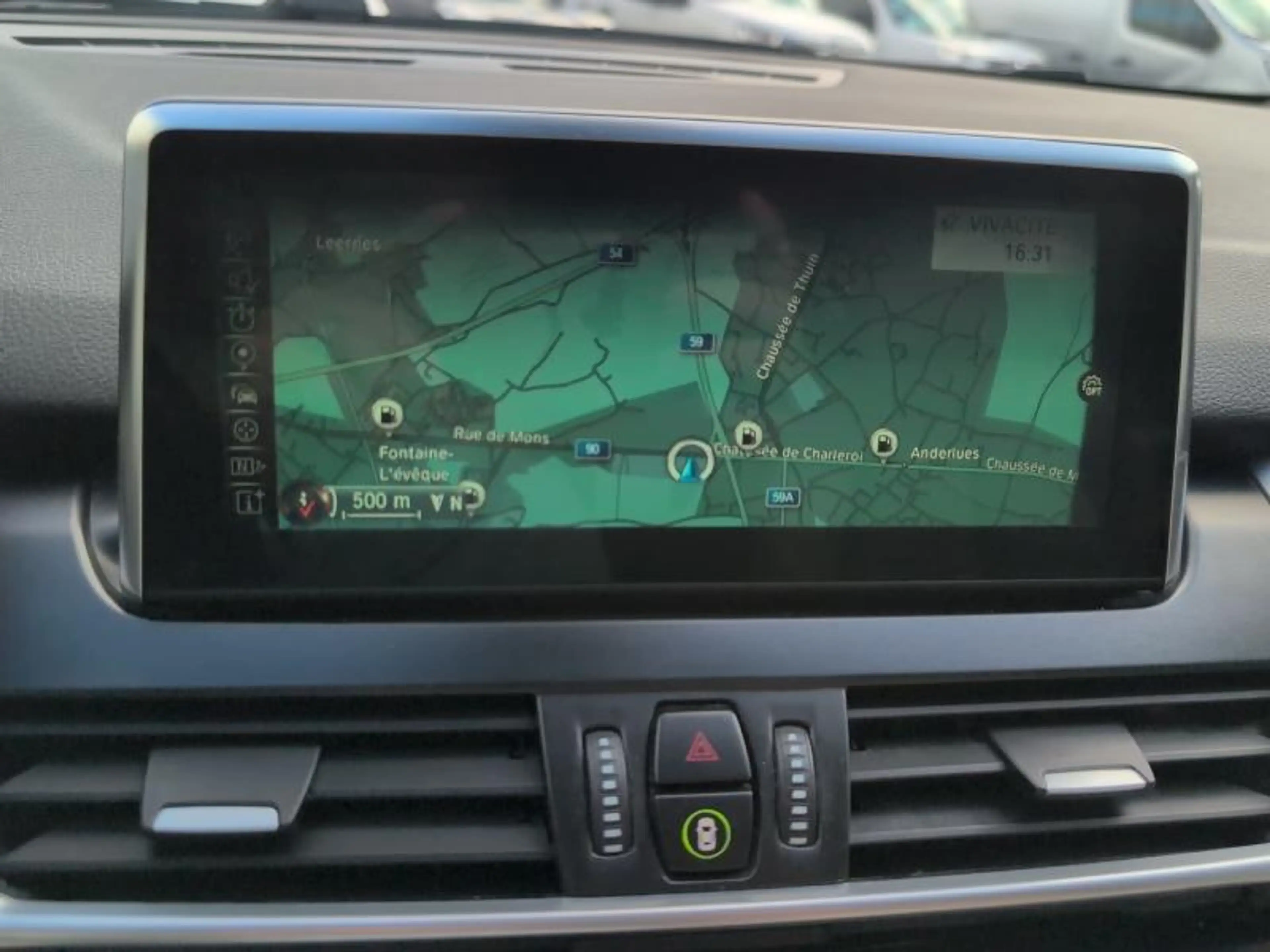 BMW 216 Gran Tourer 1.5 115cv gris 04/17 Airco GPS Cruise — photo 15