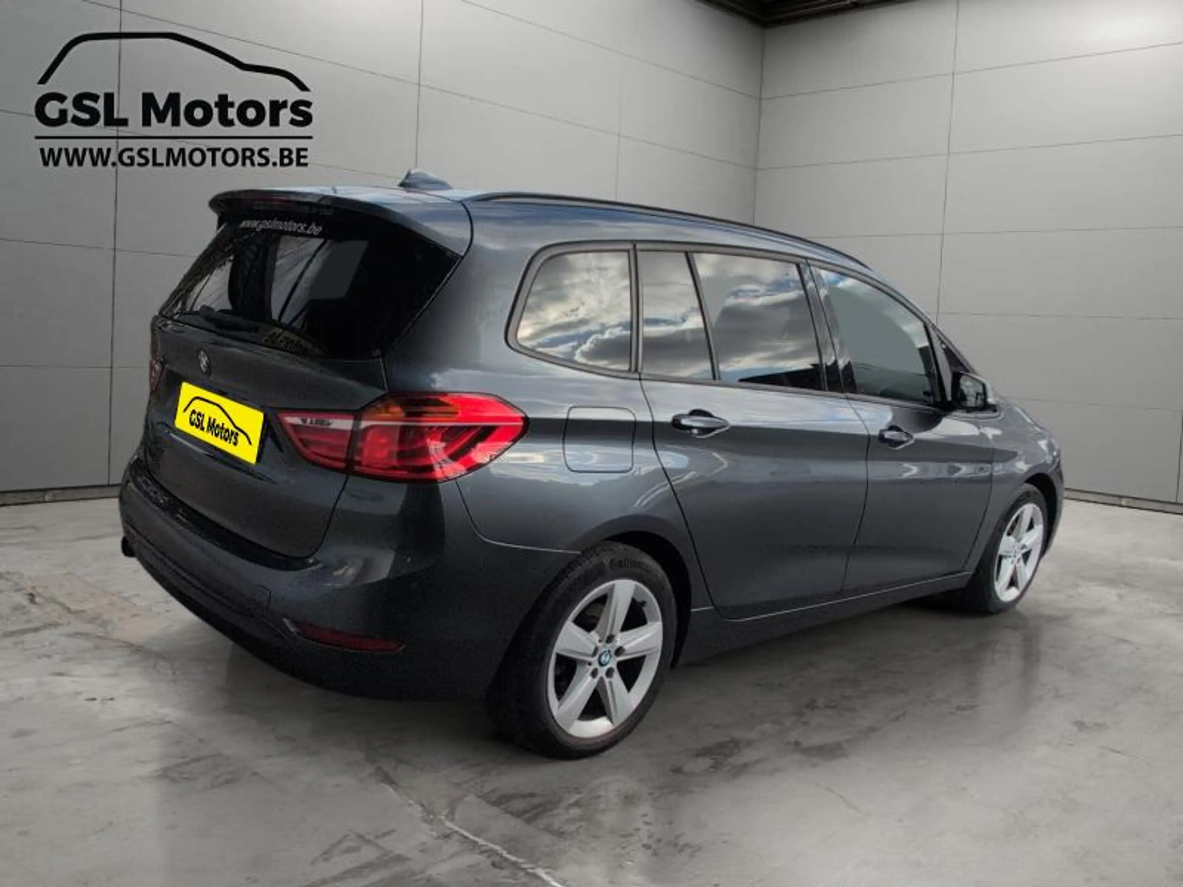 BMW 216 Gran Tourer 1.5 115cv gris 04/17 Airco GPS Cruise — photo 4