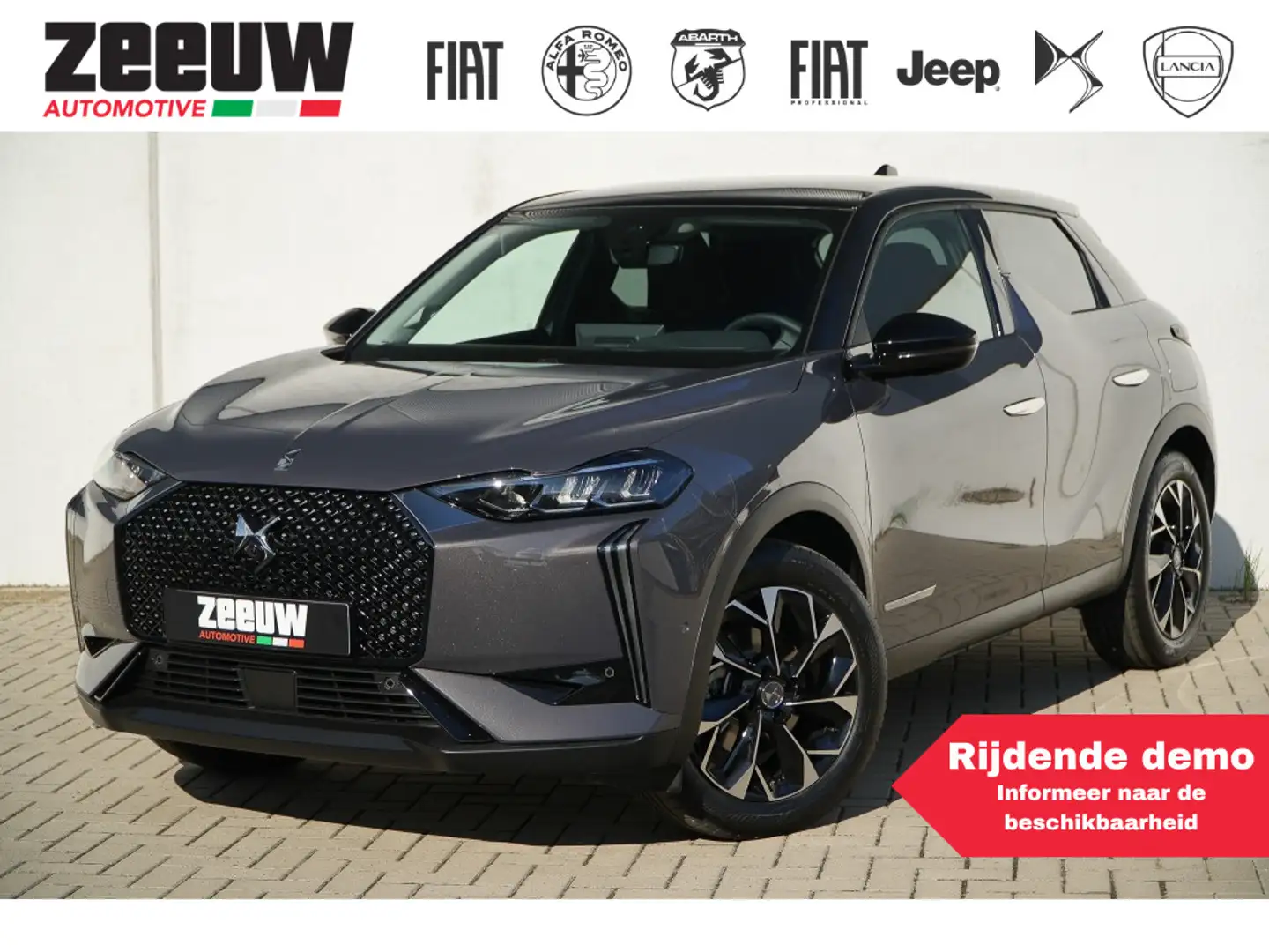 DS Automobiles DS 3 E-TENSE Antoine de Saint Exupéry | Leder | HUD | L Šedá - 1