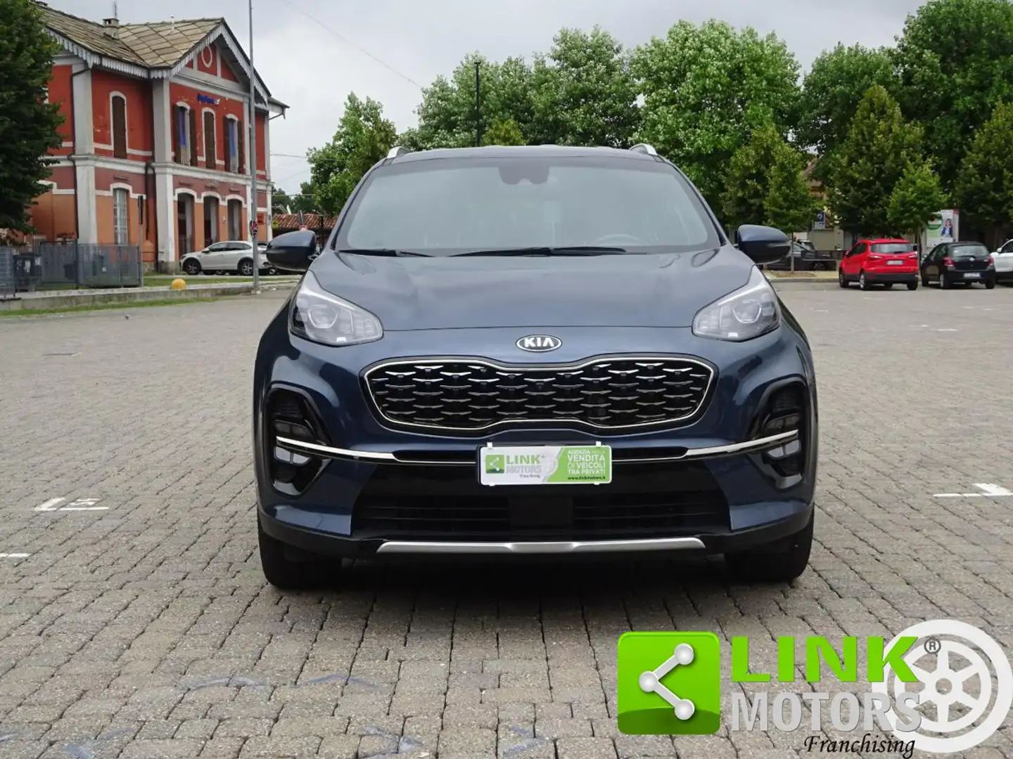 Kia Sportage 1.6 CRDI 136 CV 2WD Mild Hybrid GT Line neopatent Blu/Azzurro - 2