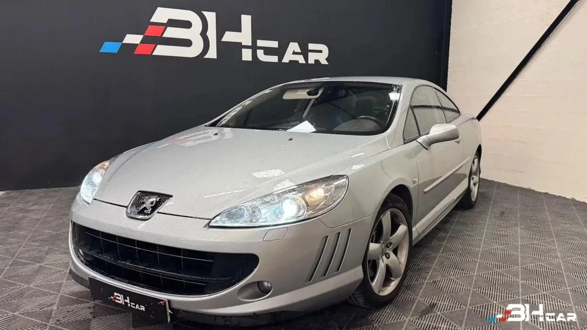 Peugeot 407 COUPE 2.7 HDI 205 BVA Gris - 1