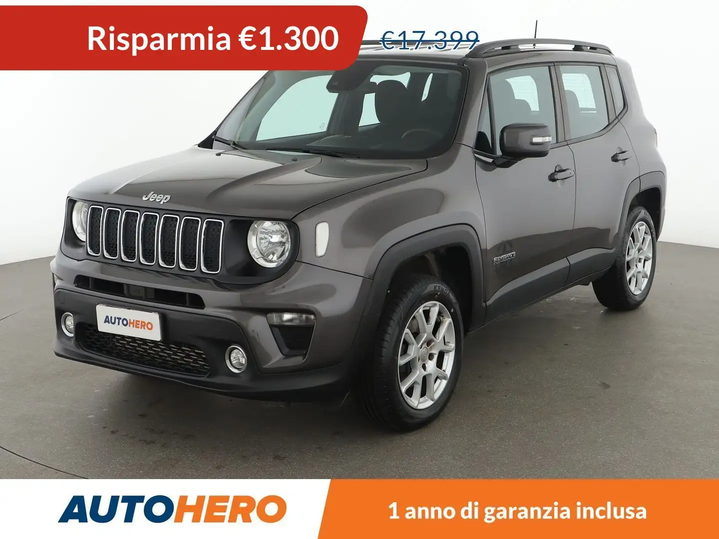 Jeep Renegade 2.0 M-Jet Longitude 140 CV  4WD Gris - 1