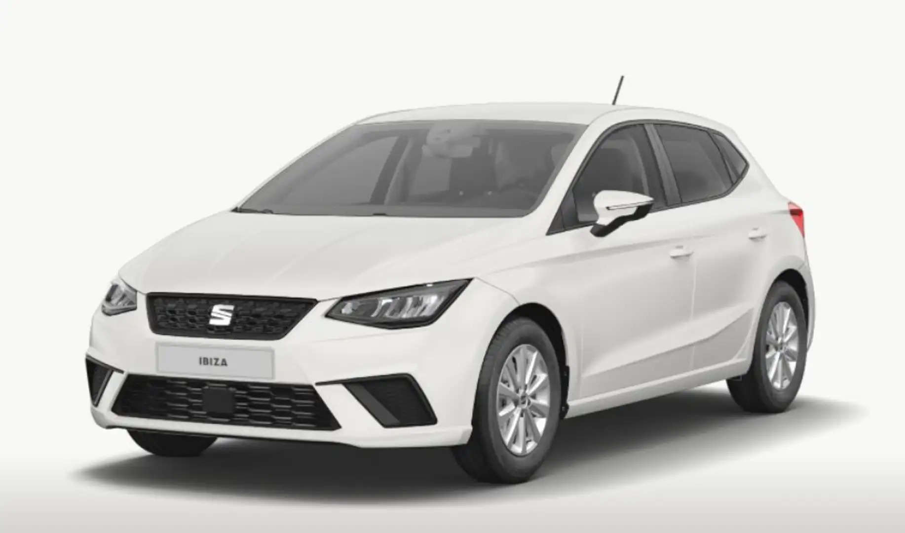 SEAT Ibiza ROAD EDITION 1.0 TSI 85 kW (116 PS) DSG Lagerfahrz Weiß - 1