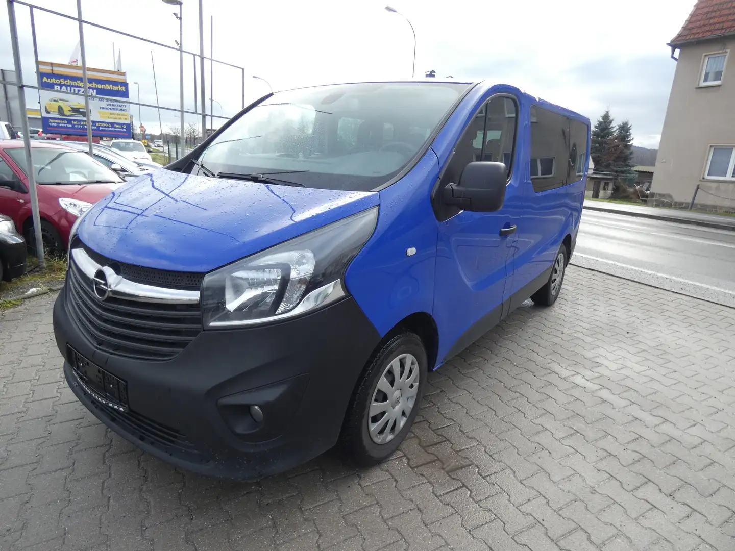 Opel Vivaro Combi L1H1  2,7t Klima 8.Sitzer 1.Hand HU AU Neu Blu/Azzurro - 1